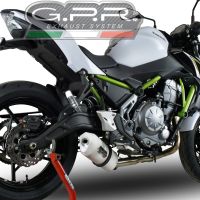 Scarico compatibile con Kawasaki Z 650 2017-2020, Albus Evo4, Scarico completo omologato,fornito con db killer estraibile,catalizzatore e collettore