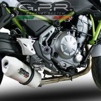 Scarico compatibile con Kawasaki Ninja 650 2017-2020, Albus Evo4, Scarico completo omologato,fornito con db killer estraibile,catalizzatore e collettore
