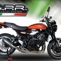 Scarico GPR Kawasaki Z 900 Rs 2021/22 e5 Scarico omologato con raccordo Furore  Argento