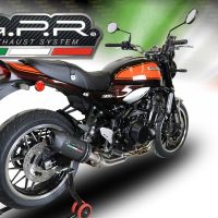 Scarico GPR Kawasaki Z 900 Rs 2021/22 e5 Scarico omologato con raccordo Furore  Argento