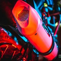 Scarico compatibile con Zontes Zt 125 G1 - U - U1 - Z2 2020-2024, Albus Evo4, Scarico completo omologato,fornito con db killer estraibile,catalizzatore e collettore