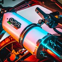 Scarico compatibile con Zontes Zt 125 G1 - U - U1 - Z2 2020-2024, Albus Evo4, Scarico completo omologato,fornito con db killer estraibile,catalizzatore e collettore