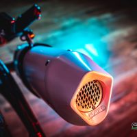 Scarico compatibile con Zontes Zt 125 G1 - U - U1 - Z2 2020-2024, Albus Evo4, Scarico completo omologato,fornito con db killer estraibile,catalizzatore e collettore