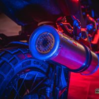 Exhaust compatible with Zontes Zt 125 G1 - U - U1 - Z2 2020-2024, M3 Inox , Homologated legal full system exhaust, including removable db killer and catalyst 