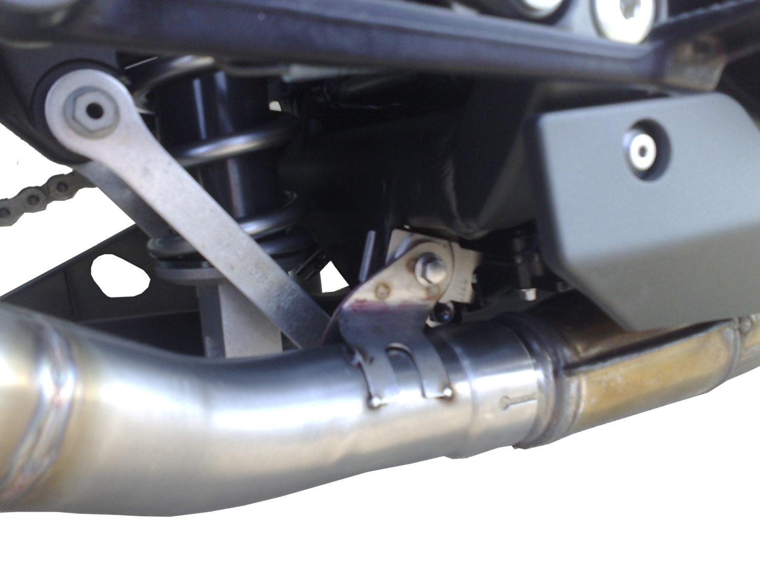 Scarico compatibile con Kawasaki ZX-10R 2008-2009, Decatalizzatore, Collettore decatalizzore, applicazione racing