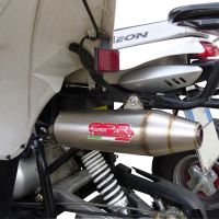 Exhaust system compatible with Access SP250/ SP300 Speed 2005-2021, Deeptone Atv, Homologated legal full system exhaust, including removable db killer 