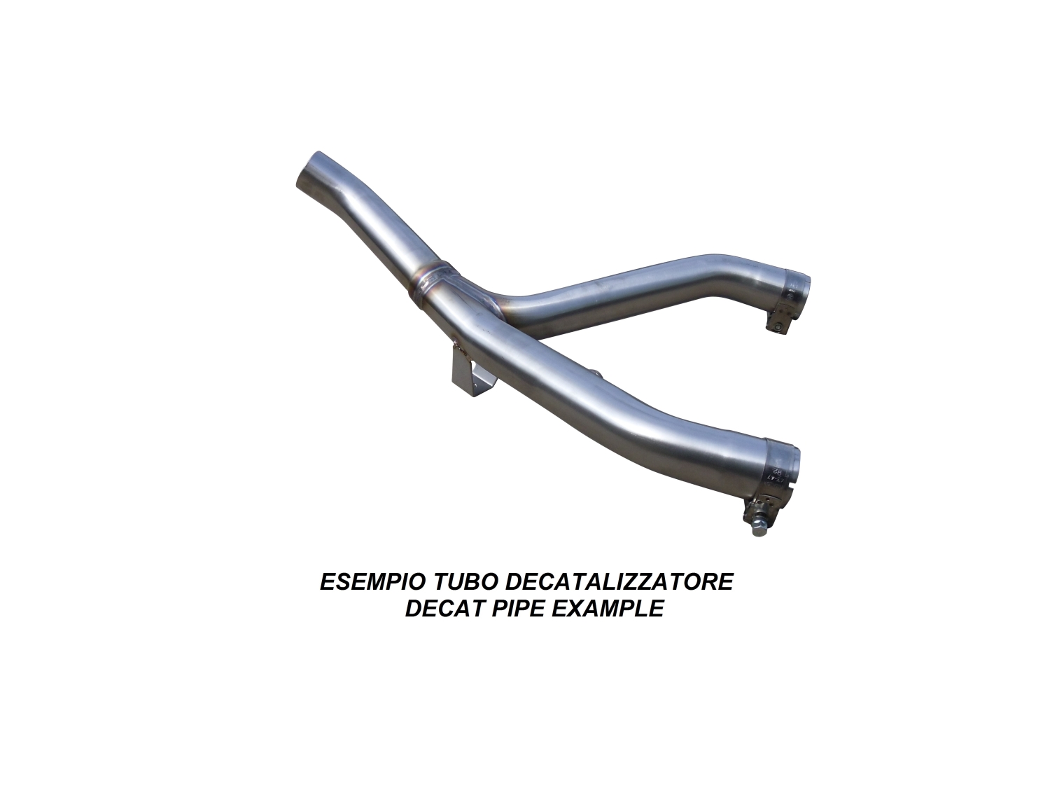 Scarico compatibile con Suzuki Gsx-R 1000 K7 2007-2008, Decatalizzatore, Collettore decatalizzore, applicazione racing