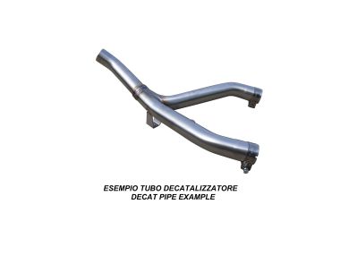 Scarico GPR compatibile con  Suzuki Gladius 650  2008-2015, Decatalizzatore, Terminale di scarico racing, con raccordo, senza omologazione