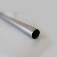 Scarico compatibile con Cafè Racer Cafè Racer 1-, Tubo inox D. 45mm X 1mm L.1000mm, 
