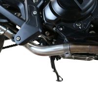 Exhaust system compatible with Benelli 502 C 2019-2020, Decatalizzatore, Decat pipe 