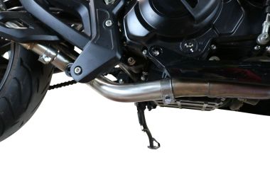 Scarico GPR compatibile con  Benelli 502 C 2019-2020, Decatalizzatore, Collettore decatalizzore, applicazione racing