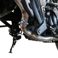 Scarico compatibile con Benelli 502 C 2021-2024, Decatalizzatore, Collettore decatalizzore, applicazione racing