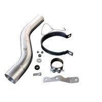 Scarico compatibile con Bmw F 900 XR-R 2020-2025, GP Evo4 Black Titanium, Scarico omologato, silenziatore con db killer estraibile e raccordo specifico