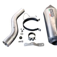 Scarico GPR compatibile con  Bmw F 900 XR-R 2020-2025, New Grand Prix Evo Titanium, Scarico omologato, silenziatore con db killer estraibile e raccordo specifico