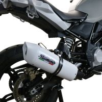 Exhaust compatible with Bmw G 310 Gs 2017-2021, Albus Evo4, Homologated legal full system exhaust, including removable db killer and catalyst 