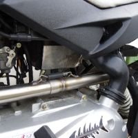 Exhaust system compatible with Access SP250/ SP300 Speed 2005-2021, Deeptone Atv, Homologated legal full system exhaust, including removable db killer 