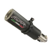Scarico compatibile con Suzuki Gsx-8R 2022-2024, M3 Black Titanium, Scarico completo omologato,fornito con db killer estraibile,catalizzatore e collettore