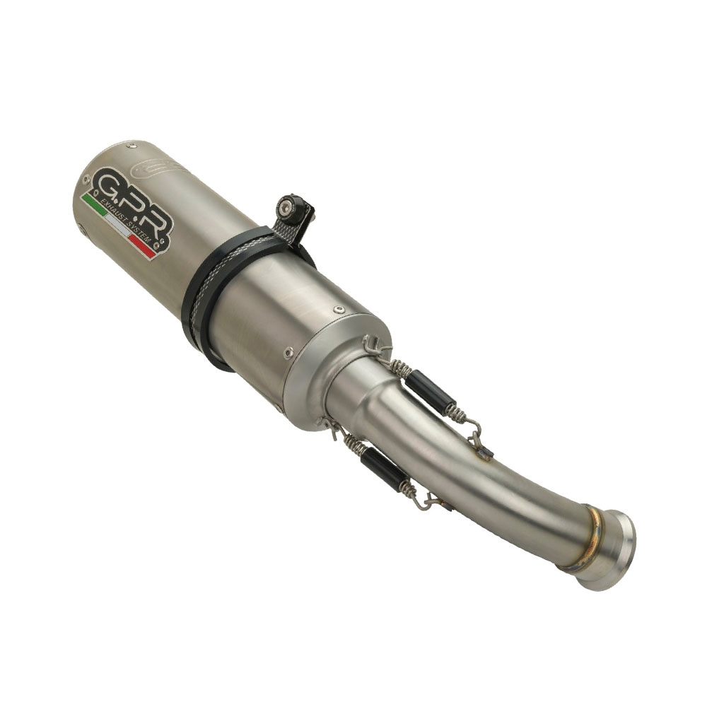 Scarico compatibile con Honda CB 750 Hornet 2023-2024, M2 Replica Titanium Competition line, Scarico completo racing,fornito con collettore specifico, non legale per uso stradale
