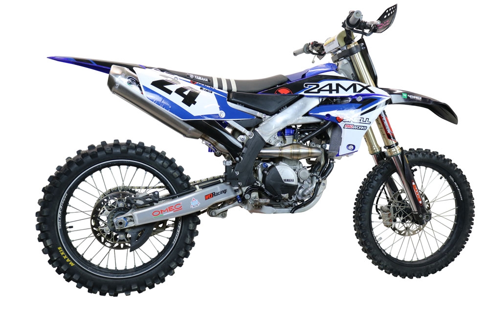 Exhaust compatible with Yamaha YZ 250 FX 2020-2025, Pentacross Inox, Racing full system exhaust, including removable db killer 