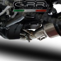 Scarico compatibile con Yamaha Tracer 9 GT 2021-2023, GP Evo4 Poppy, Scarico completo omologato,fornito con db killer estraibile,catalizzatore e collettore
