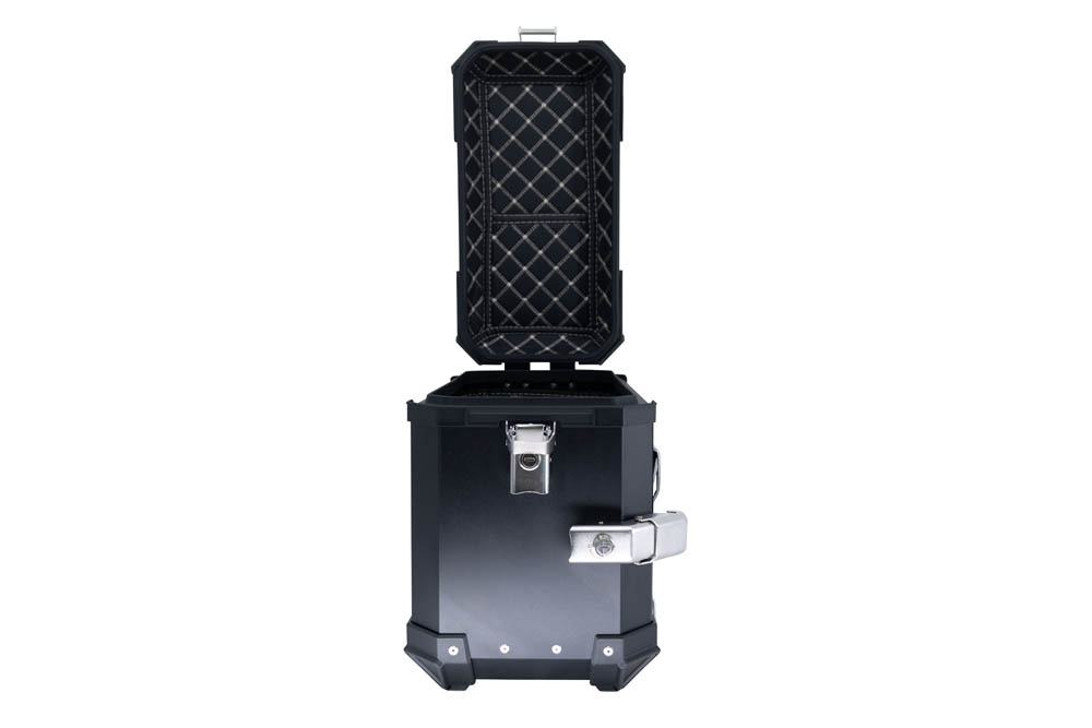 GPR TECH COMPATABILE CON BMW R 1300 GS 2023/2025 GPR TECH TRITTICO DI VALIGIE IN COLORE NERO, TOP CASE 35 LT + VALIGIE LATERALI 38 LT. + 38 LT. + TELAIO SPECIFICO 