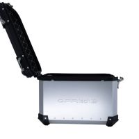 GPR TECH COMPATABILE CON Benelli Trk 502 2021/2024 e5 GPR TECH COPPIA DI VALIGIE LATERALI ARGENTO ALPI-TECH 38 LT. + 38 LT. CON TELAIO SPECIFICO 