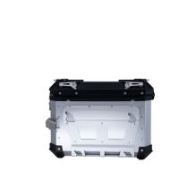 GPR TECH COMPATABILE CON Benelli Trk 502 2021/2024 e5 GPR TECH COPPIA DI VALIGIE LATERALI ARGENTO ALPI-TECH 38 LT. + 38 LT. CON TELAIO SPECIFICO 