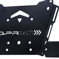 Top case in aluminum, silver color with specific plate included Top case GPR TECH compatible with  Bmw R 1250 Rt 2019/2020 e4