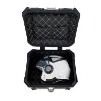 TOP CASE - BAULETTO GPR TECH COMPATABILE CON Honda Forza 125 2015/2023 GPR TECH BAULETTO TOP CASE ALPI-TECH 26 LT, COLORE NERO CON PIASTRA SPECIFICA 