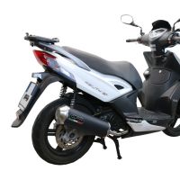 Scarico compatibile con Kymco Agility 200 - I.E. R16 - Plus 2010-2014, Evo4 Road, Scarico completo omologato,fornito con db killer estraibile,catalizzatore e collettore