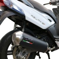 Scarico compatibile con Kymco Agility 200 - I.E. R16 - Plus 2015-2017, Evo4 Road, Scarico completo omologato,fornito con db killer estraibile,catalizzatore e collettore