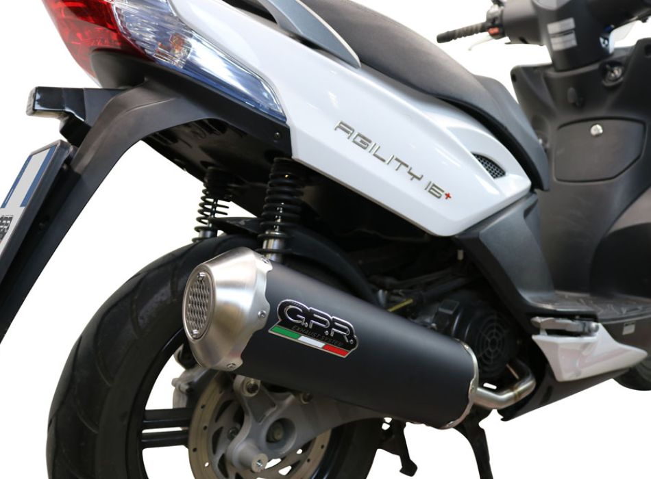Scarico GPR compatibile con Kymco Agility 200 R16 Plus