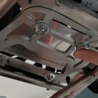 TOP CASE - BAULETTO GPR TECH COMPATABILE CON Aprilia Tuareg 660 2021/2024 e5 GPR TECH BAULETTO TOP CASE ALPI-TECH 45 LT. COLORE ARGENTO CON PIASTRA SPECIFICA 