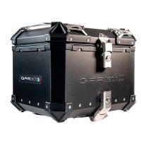 TOP CASE - BAULETTO GPR TECH COMPATABILE CON Benelli Trk 502 2021/2024 e5 GPR TECH BAULETTO TOP CASE ALPI-TECH 35 LT. COLORE NERO CON PIASTRA SPECIFICA 