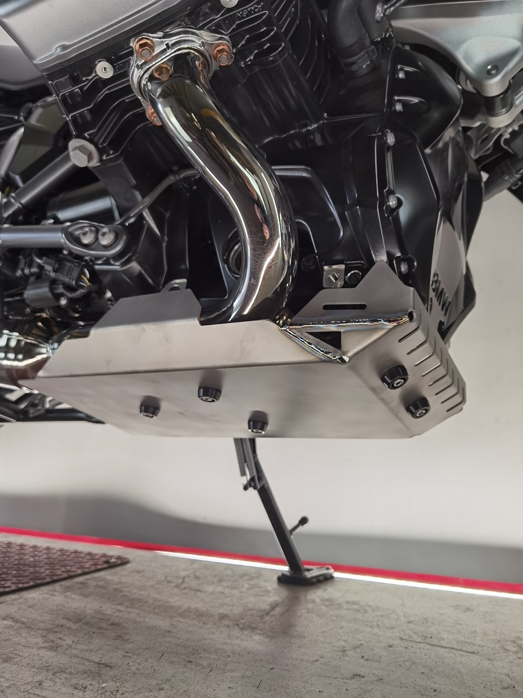 GPR TECH COMPATABILE CON Bmw R 1200 Gs 2010/2012 GPR TECH Paracoppa Titanio / Titanium Skid Plate 