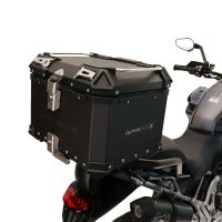 TOP CASE - BAULETTO GPR TECH COMPATABILE CON Triumph Tiger 850 Sport 2020/2024 e5 GPR TECH BAULETTO TOP CASE ALPI-TECH 45 LT. COLORE NERO CON PIASTRA SPECIFICA 