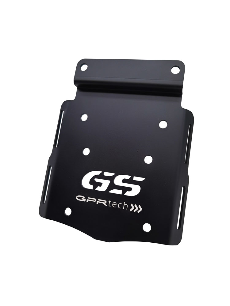 TOP CASE - BAULETTO GPR TECH COMPATABILE CON Bmw F 700 Gs 2011/2015 GPR TECH BAULETTO TOP CASE ALPI-TECH 35 LT. COLORE ARGENTO CON PIASTRA SPECIFICA 