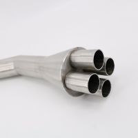 Exhaust compatible with Bmw K 100 1983-1994, Cafè Racer 4in1, Link pipe 