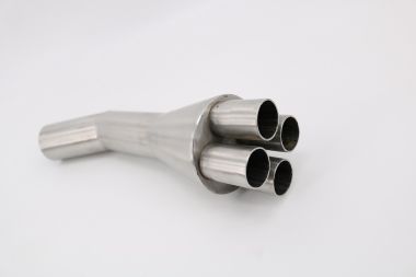 Exhaust system compatible with Bmw K 100 1983-1994, Cafè Racer 4in1, Link pipe 