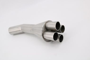 Exhaust compatible with Bmw K 100 1983-1994, Cafè Racer 4in1, Link pipe 