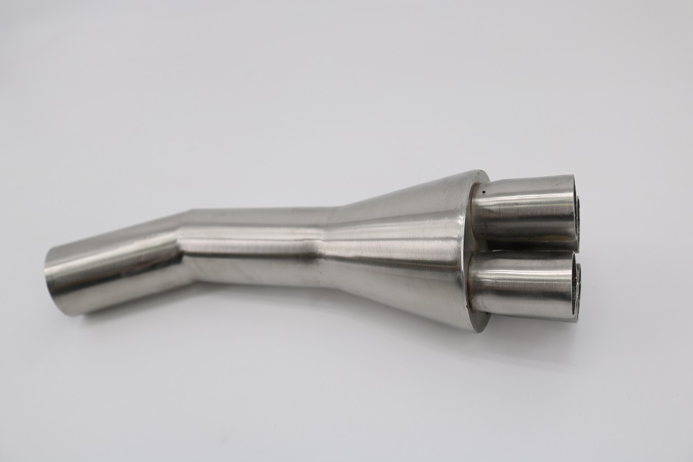 Exhaust compatible with Bmw K 100 1983-1994, Cafè Racer 4in1, Link pipe 