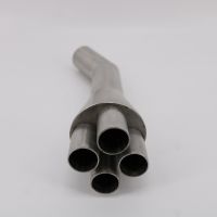 Exhaust compatible with Bmw K 100 1983-1994, Cafè Racer 4in1, Link pipe 