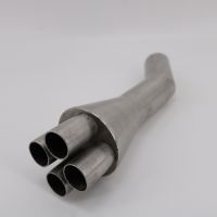 Exhaust compatible with Bmw K 100 1983-1994, Cafè Racer 4in1, Link pipe 