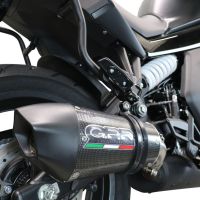 Scarico GPR compatibile con  Cf Moto 650 Gt 2022-2024, GP Evo4 Poppy, Scarico omologato, silenziatore con db killer estraibile e raccordo specifico