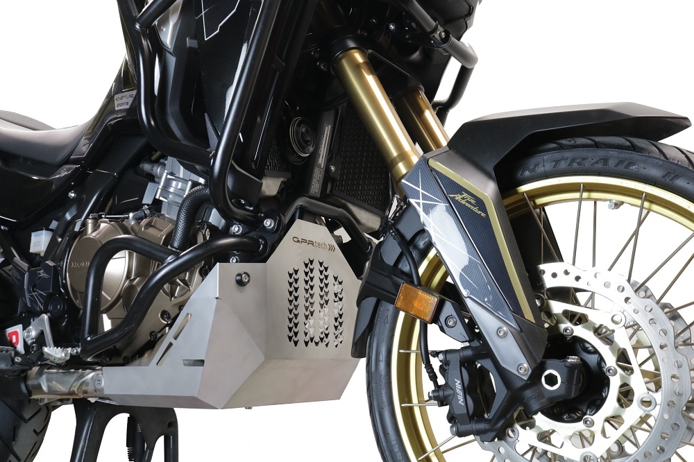 Titanium Skid plate GPR TECH compatible with  Honda Crf 1100 L Africa Twin DCT 2021/2024 e5