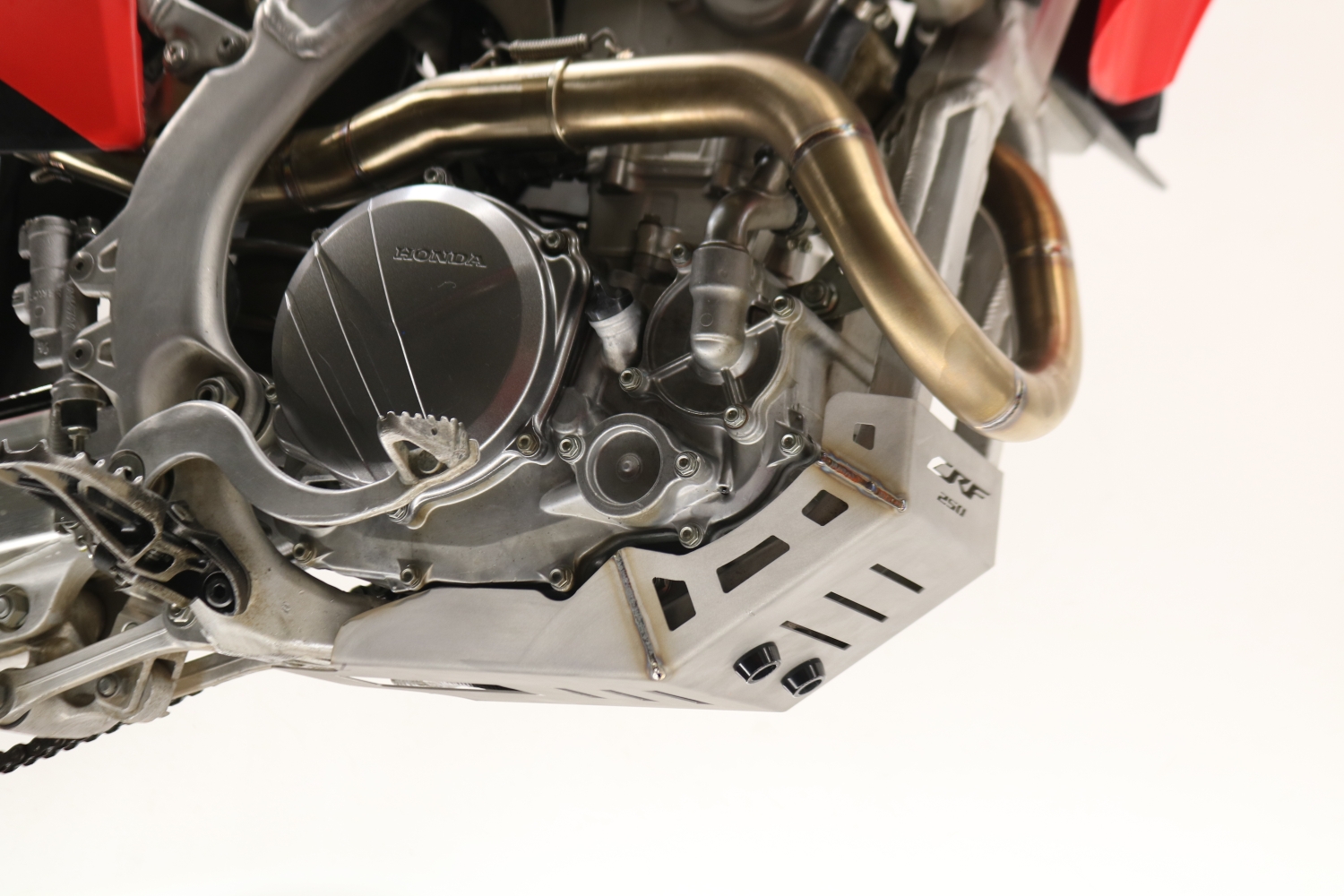 Titanium Skid plate GPR TECH compatible with  Honda Crf 250 R/RX 2022/2024