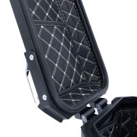 GPR TECH COMPATABILE CON Benelli Trk 502 2021/2024 e5 GPR TECH COPPIA DI VALIGIE LATERALI ARGENTO ALPI-TECH 38 LT. + 38 LT. CON TELAIO SPECIFICO 