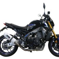 Scarico compatibile con Yamaha Mt-09 2021-2023, Albus Evo4, Scarico completo omologato,fornito con db killer estraibile,catalizzatore e collettore