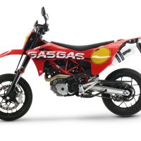 Scarico compatibile con Gas Gas ES 700 2023-2024, Albus Evo4, Terminale di scarico omologato, fornito con db killer estraibile, catalizzatore e raccordo specifico