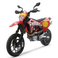Scarico compatibile con Gas Gas ES 700 2023-2024, Albus Evo4, Terminale di scarico omologato, fornito con db killer estraibile, catalizzatore e raccordo specifico